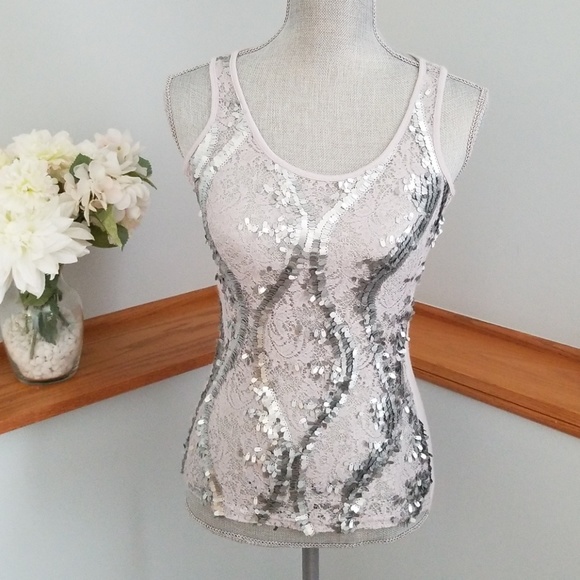 Le Cielo Tops - LE CIELO, grey tank top!